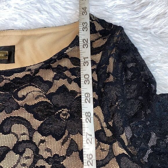 ALEXIA ADMOR  Lace Overlay Dress - Picture 8 of 8